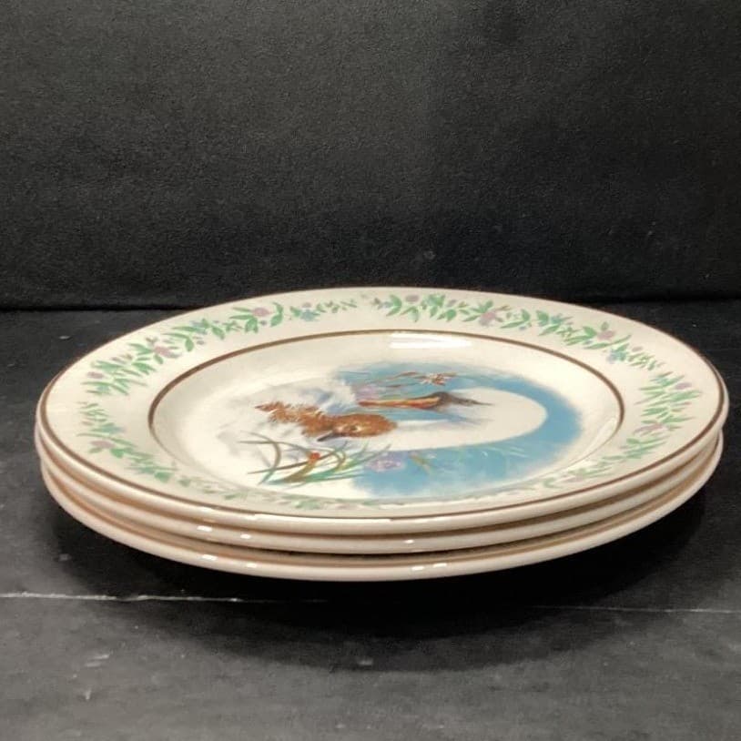 Avon "Gentle Moments" Collector Plates, Set of 3, Vtg Enoch Wedgwood Tunstall - Thumbnail 10