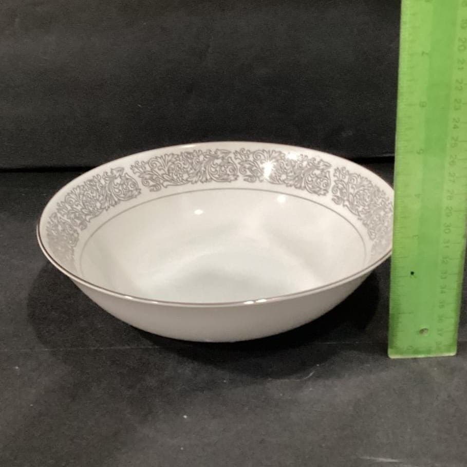 Brookwood Porcelain "Santiago" Round Vegetable Bowl #M2001, Vintage Serveware - Thumbnail 5