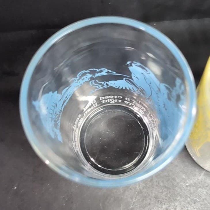 Davy Crockett Jelly Jar Juice Glasses, Set of 2 West Frontier & Capitol Building - Thumbnail 7