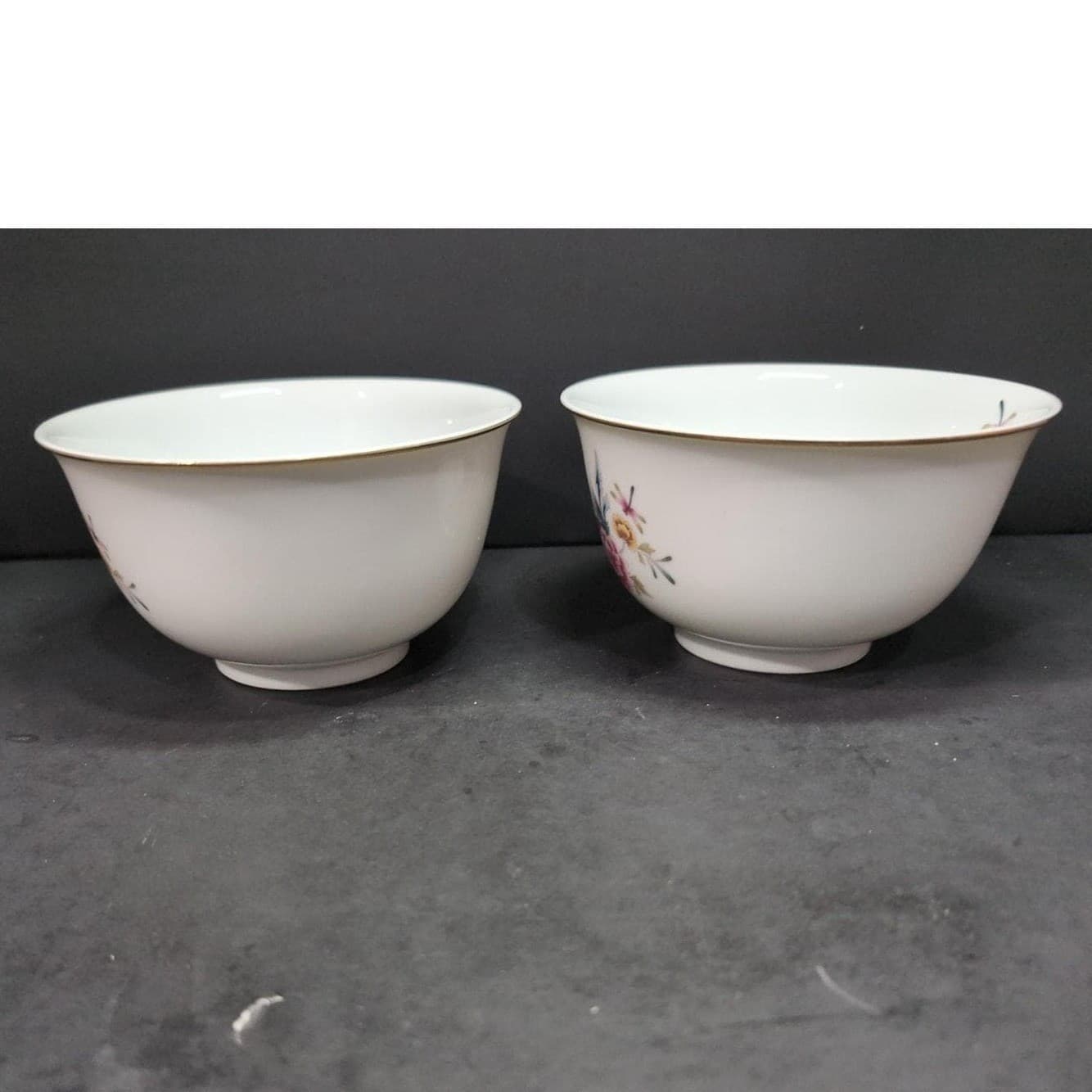 Avon American Heirloom Independence Day Bowls, Set of 2, Dragonfly & Floral - Thumbnail 3