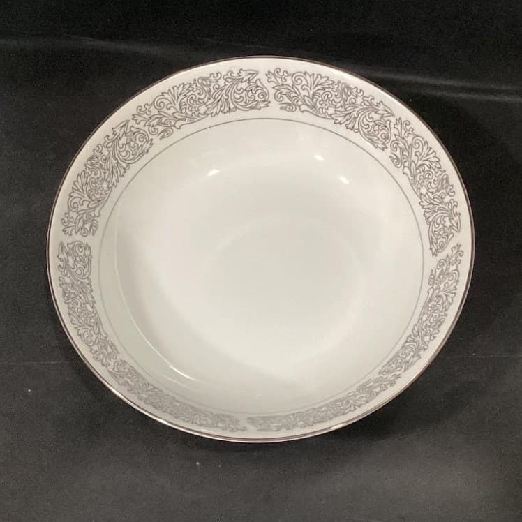 Brookwood Porcelain "Santiago" Round Vegetable Bowl #M2001, Vintage Serveware - Thumbnail 3