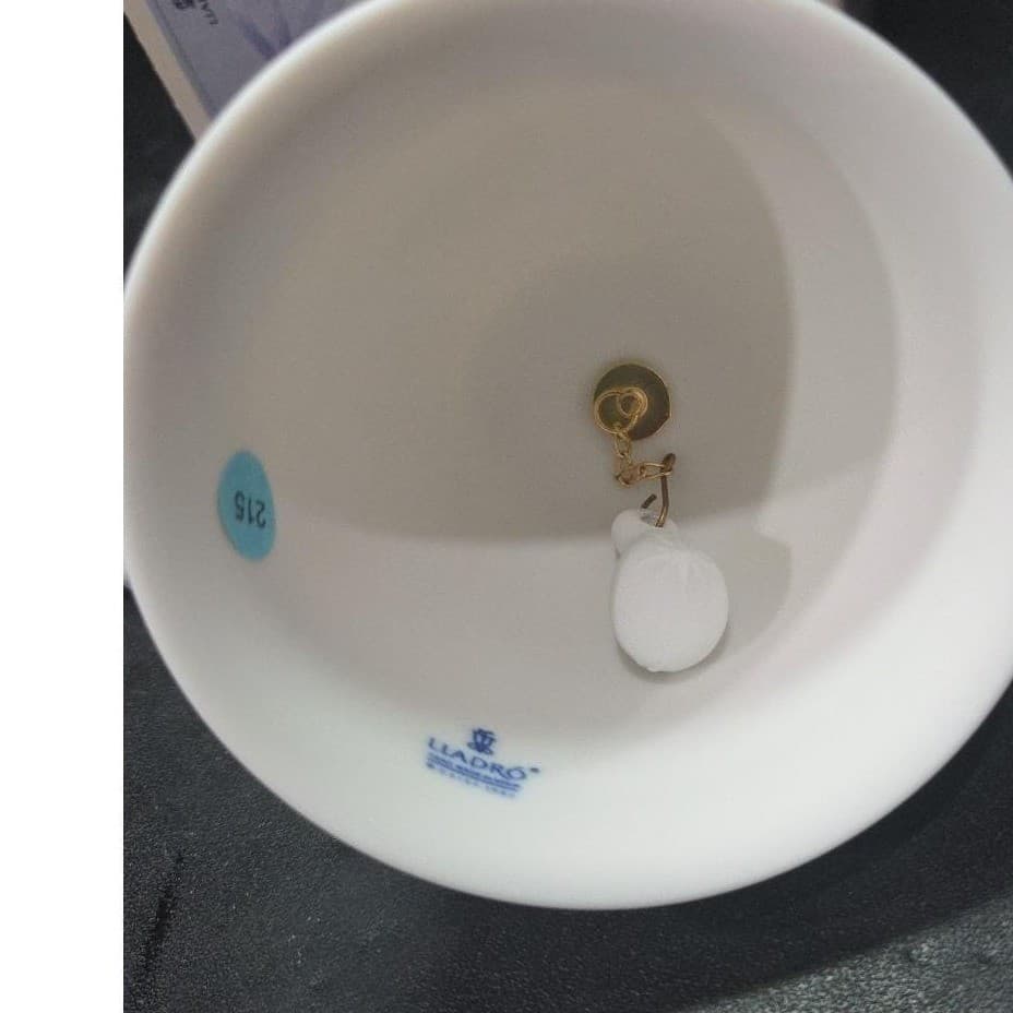 Lladro Porcelain Christmas Bell, Vintage Holiday Decor, '93 Boxed Yuletide Chime - Thumbnail 8