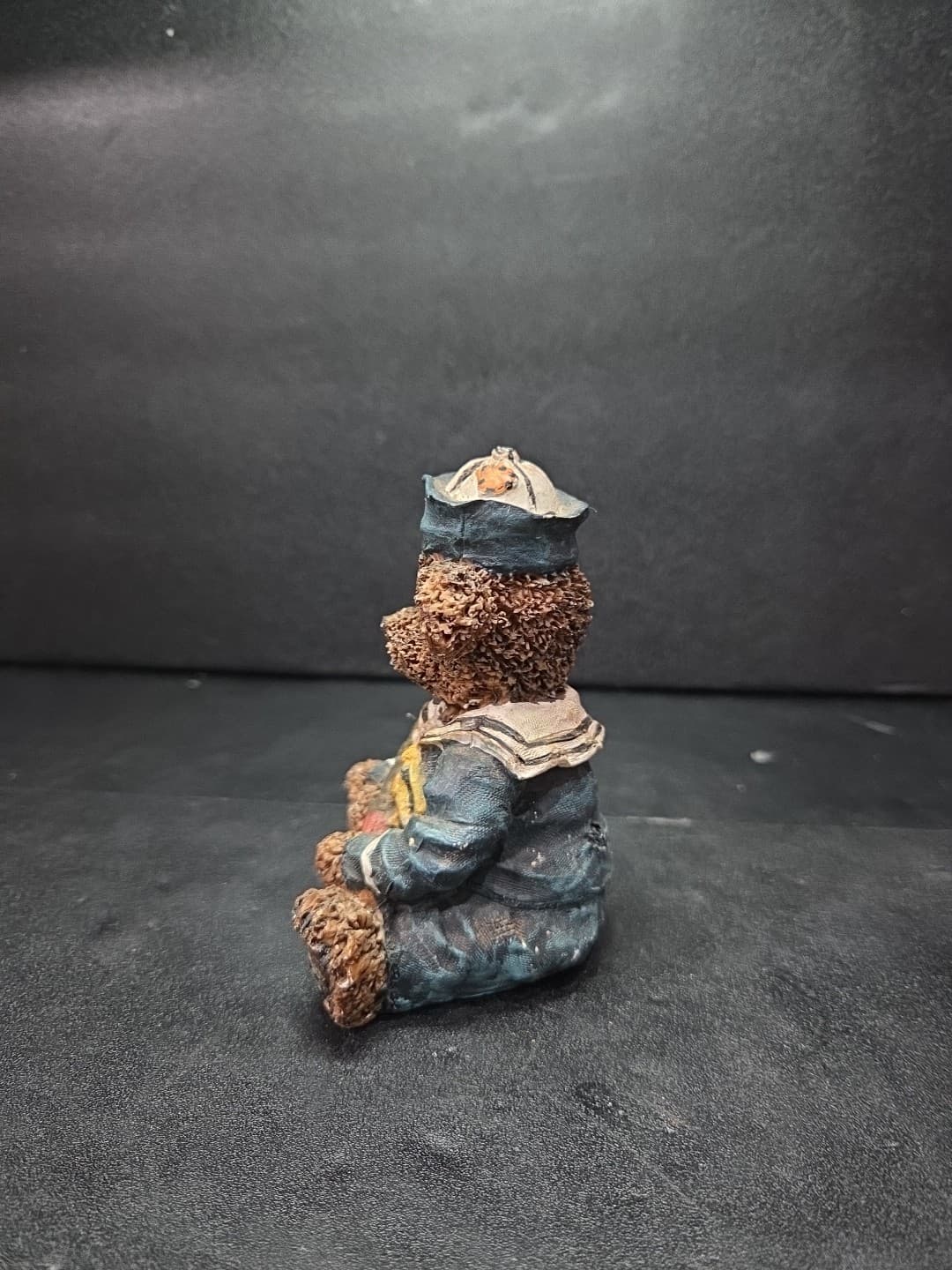 Nautical Theme Sailor Bear Figurine, Navy Uniform Spyglass Monocular Paperweight - Thumbnail 6