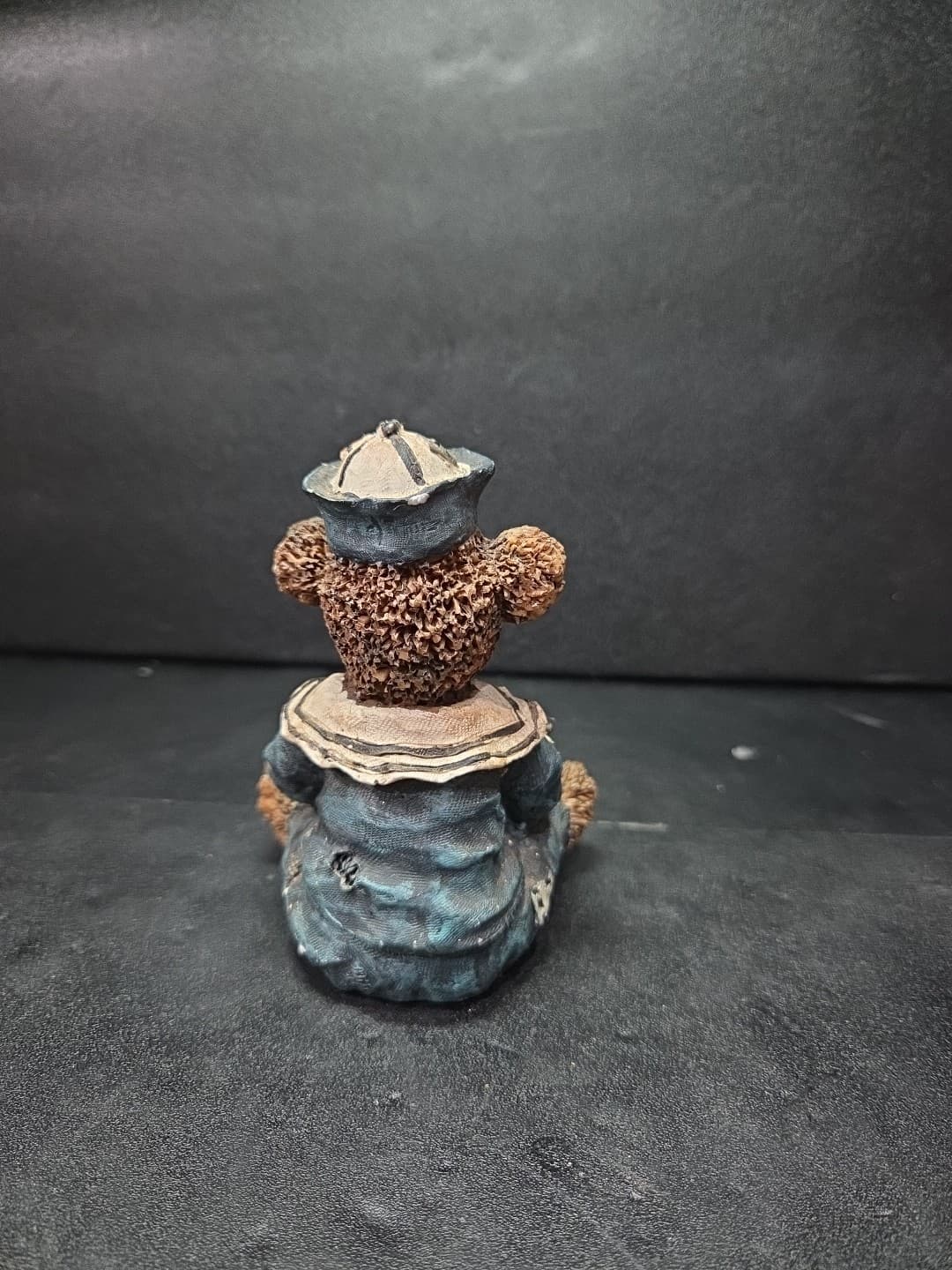 Nautical Theme Sailor Bear Figurine, Navy Uniform Spyglass Monocular Paperweight - Thumbnail 5
