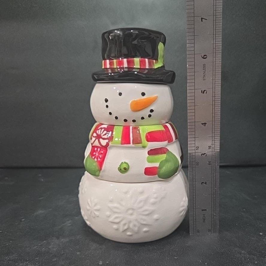 Pier 1 Stacking Snowman Measuring Cups, Four Piece Set, Vintage Christmas Decor - Thumbnail 10