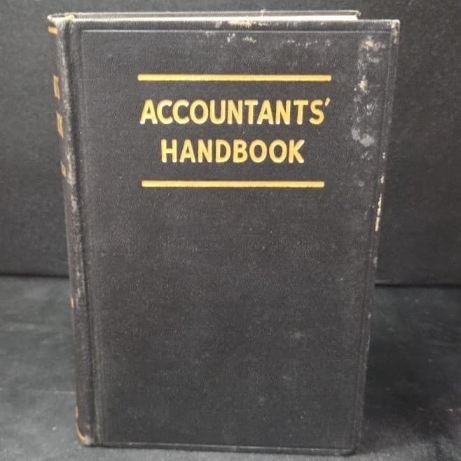 Accountants Handbook Third Edition 1950 W.A. Paton Ronald Press Vintage Book - Thumbnail 2