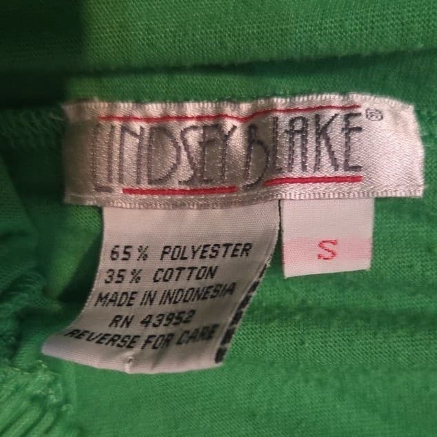 Lindsey Blake Green Knit Elastic Waist Shorts, Women's Small Cotton Blend Casual - Thumbnail 5