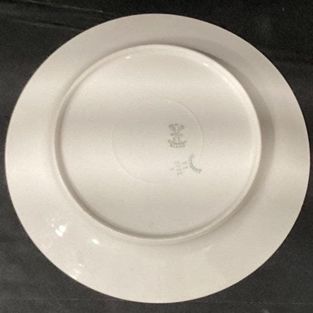 CT Carl Teilsch Altwasser Silesea Salad Plates, Set of 2, Antique Rose Porcelain - Thumbnail 4