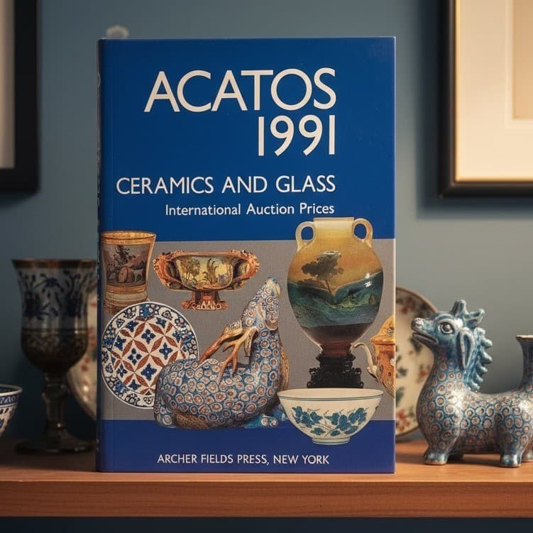 Acatos 1991 Ceramics and Glass International Auction Prices Sylvio Acatos Book