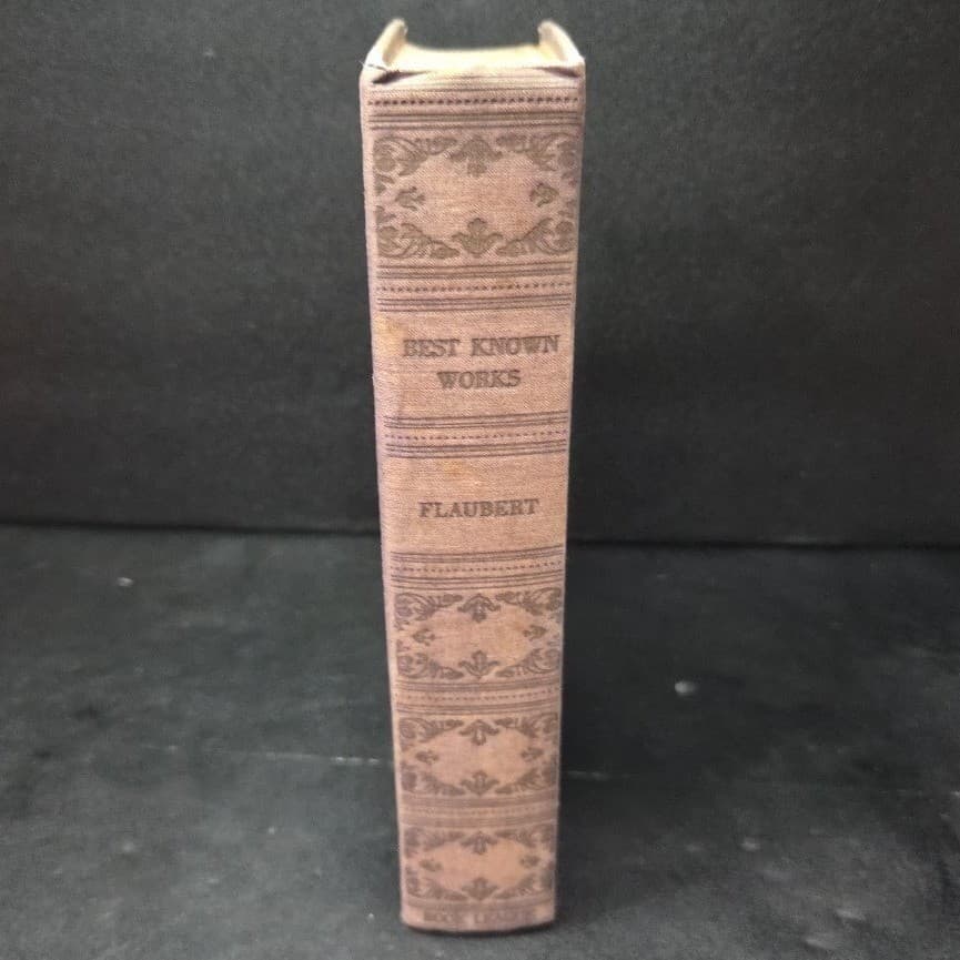 Best Known Works of Gustave Flaubert Madame Bovary Book League of America Blue - Thumbnail 9