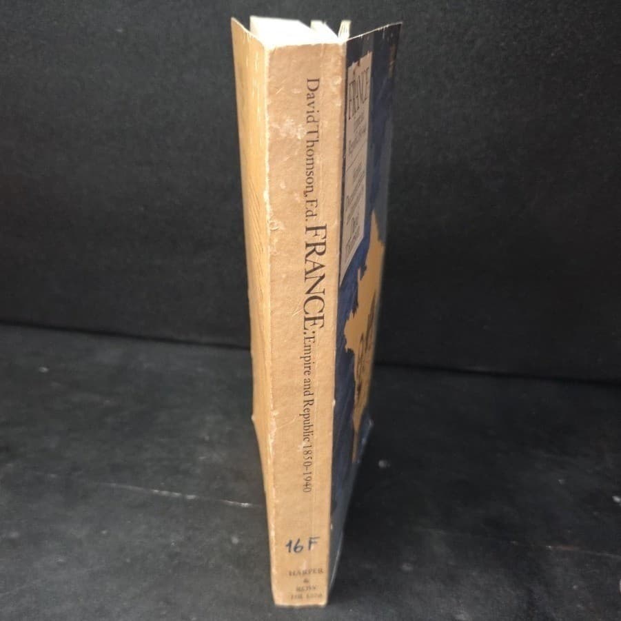France Empire and Republic 1850-1940 David Thomson 1968 Harper & Row Paperback - Thumbnail 9