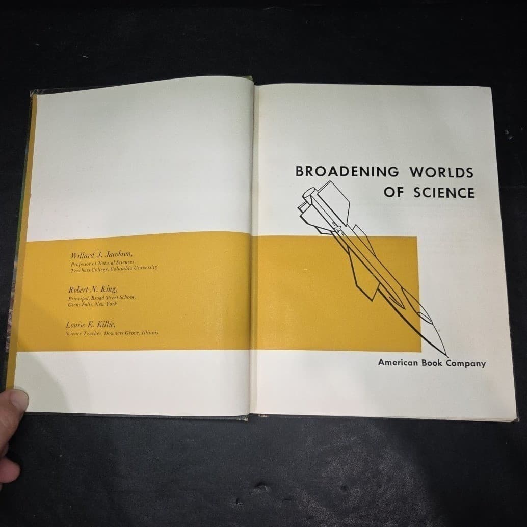 Broadening Worlds of Science 8 Jacobson King Killie American Book Company Vintag - Thumbnail 4
