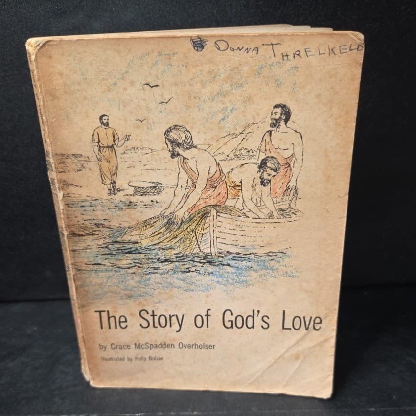 1964 The Story of Gods Love Grace McSpadden Overholser Polly Bolian CLC Press - Thumbnail 2