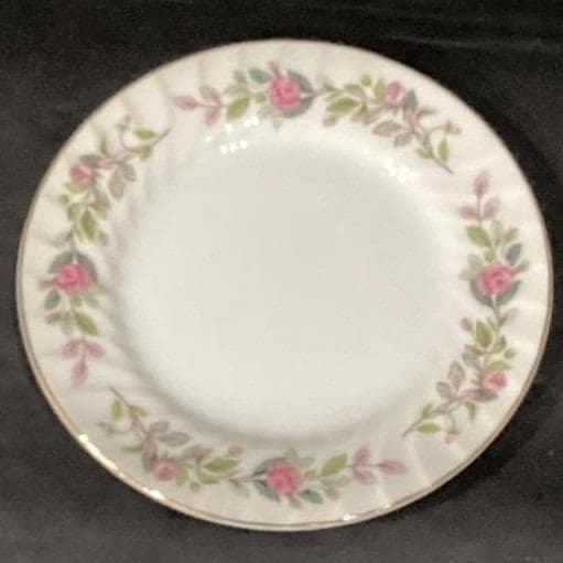 Creative Fine China Japan Regency Rose Bread Plates, Set of 4, Floral Dinnerware - Thumbnail 5