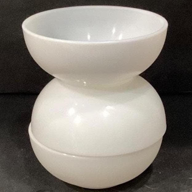 Corning Milk Glass Cereal Bowls, Set of 3, Embossed Restaurant Ware, Dinnerware - Thumbnail 10