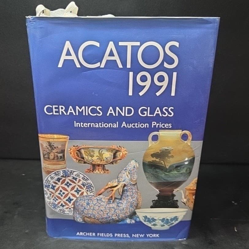 Acatos 1991 Ceramics and Glass International Auction Prices Sylvio Acatos Book - Thumbnail 2
