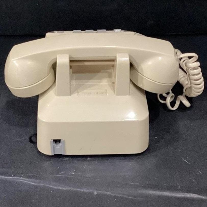 Premier 2500 Desk Telephone, Vintage Beige Push Button Landline Phone, Working - Thumbnail 5