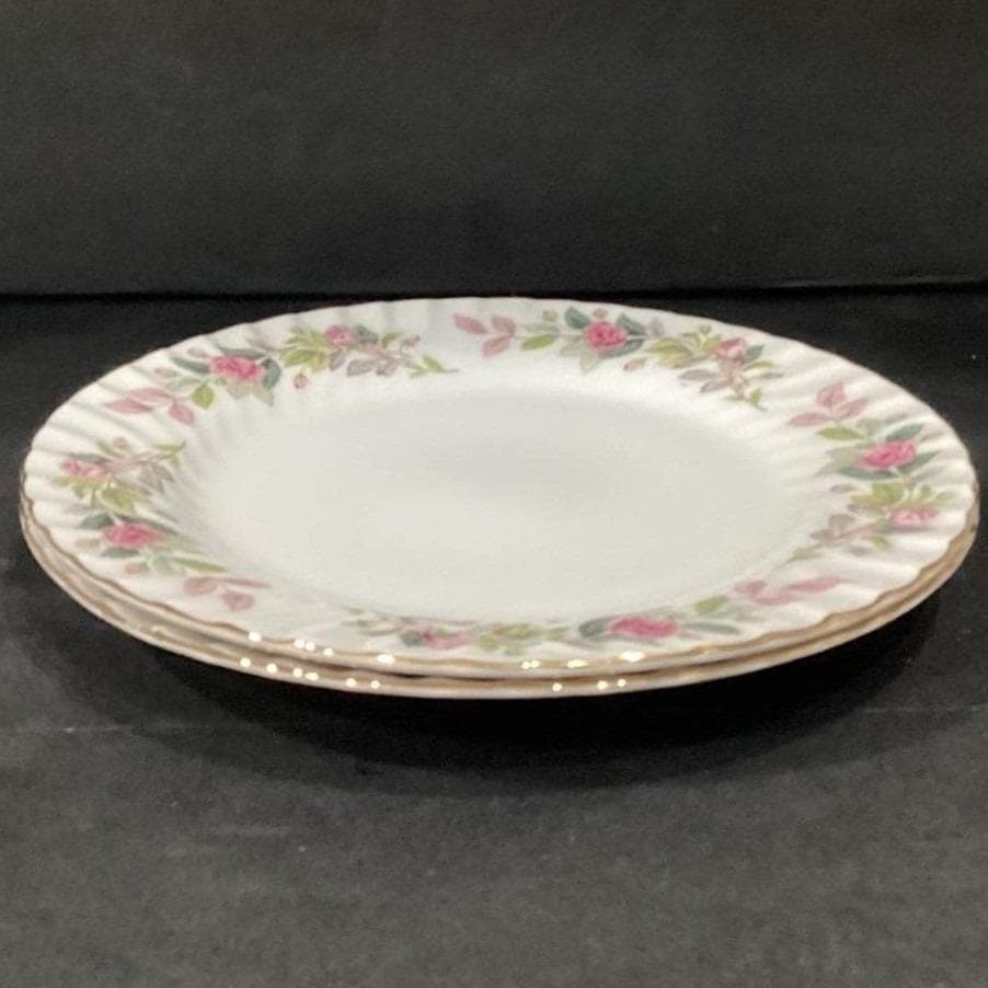 Creative Fine China Regency Rose Dinner Plates #2345, Set of 2 Floral Dinnerware - Thumbnail 10