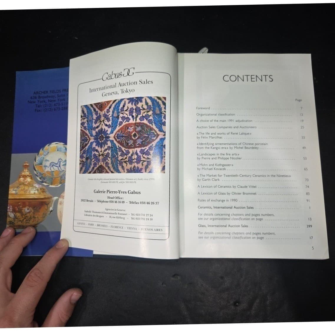Acatos 1991 Ceramics and Glass International Auction Prices Sylvio Acatos Book - Thumbnail 5
