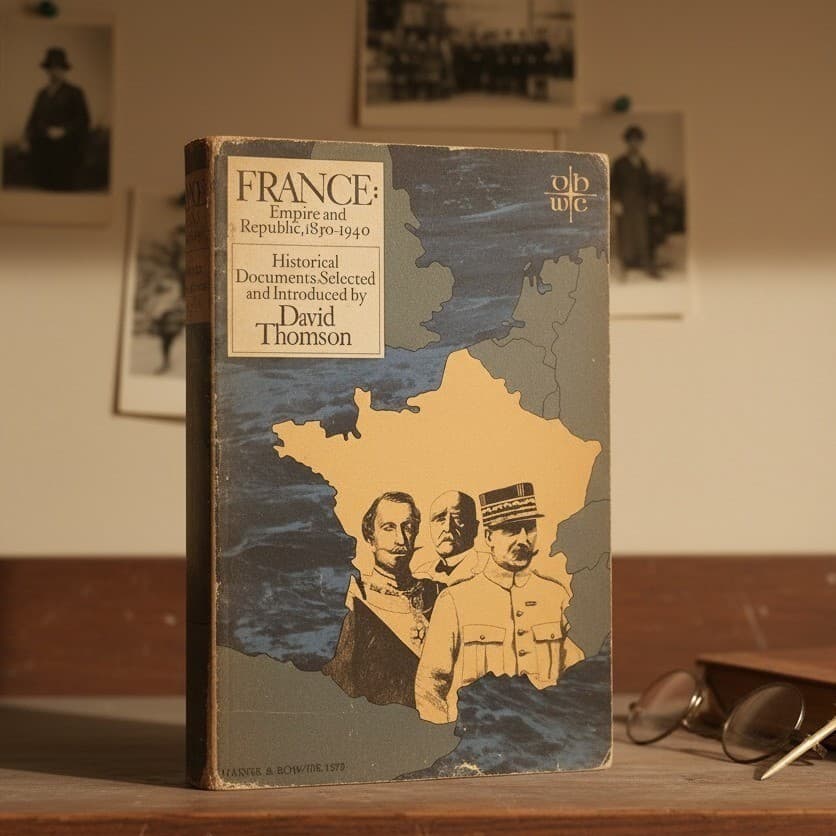France Empire and Republic 1850-1940 David Thomson 1968 Harper & Row Paperback