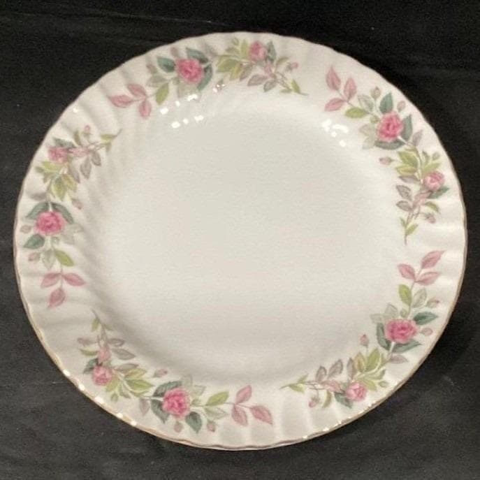 Creative Fine China Regency Rose Dinner Plates #2345, Set of 2 Floral Dinnerware - Thumbnail 5