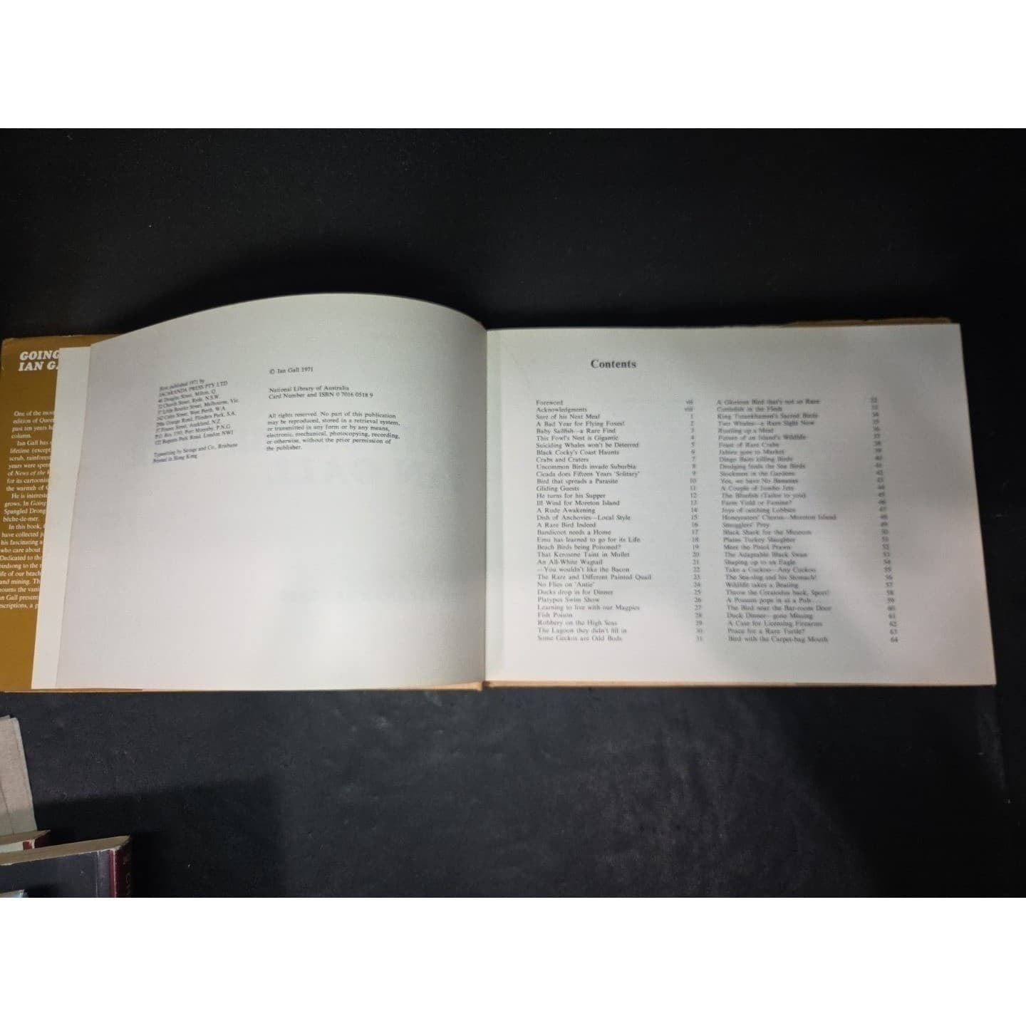 Going Bush with Ian Gall Hardcover Australian Wildlife Nature Jacaranda Press - Thumbnail 5
