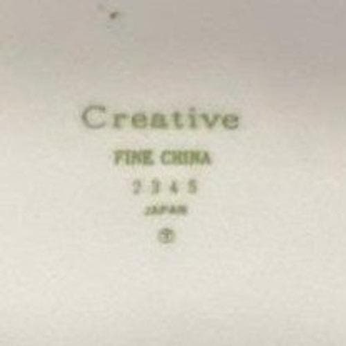 Creative Fine China Regency Rose Dinner Plates #2345, Set of 2 Floral Dinnerware - Thumbnail 3