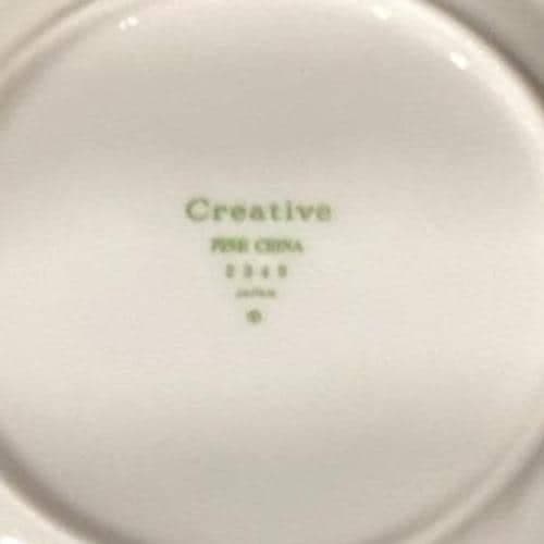 Creative Fine China Japan Regency Rose Bread Plates, Set of 4, Floral Dinnerware - Thumbnail 3