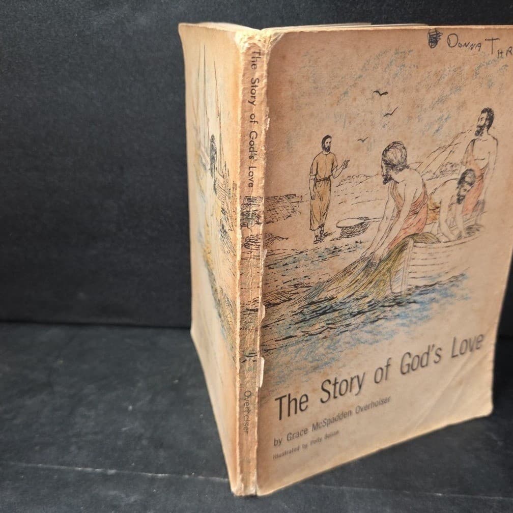 1964 The Story of Gods Love Grace McSpadden Overholser Polly Bolian CLC Press - Thumbnail 9