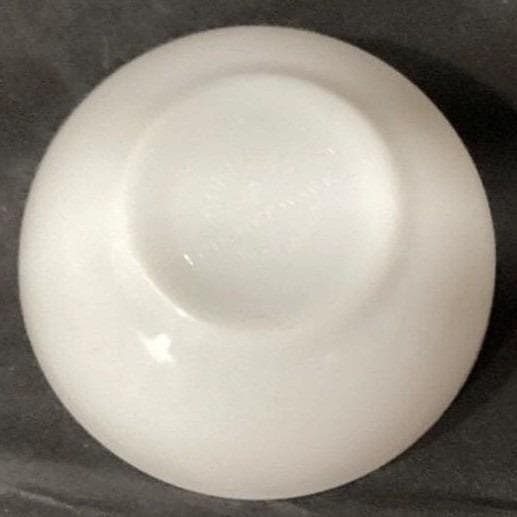 Corning Milk Glass Cereal Bowls, Set of 3, Embossed Restaurant Ware, Dinnerware - Thumbnail 4