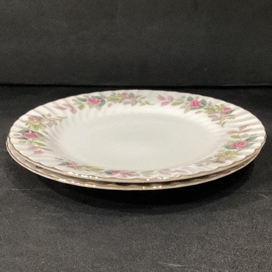 Creative Fine China Regency Rose Dinner Plates #2345, Set of 2 Floral Dinnerware - Thumbnail 7