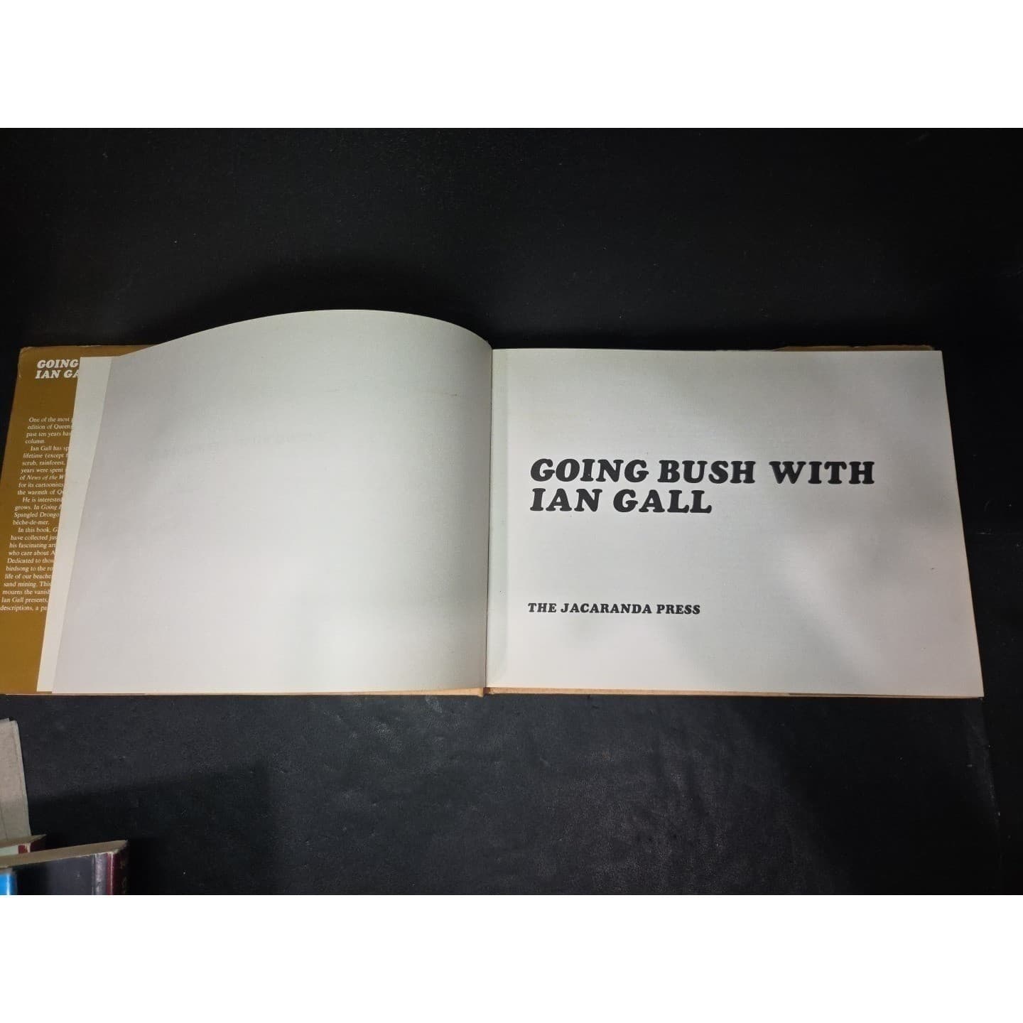 Going Bush with Ian Gall Hardcover Australian Wildlife Nature Jacaranda Press - Thumbnail 4