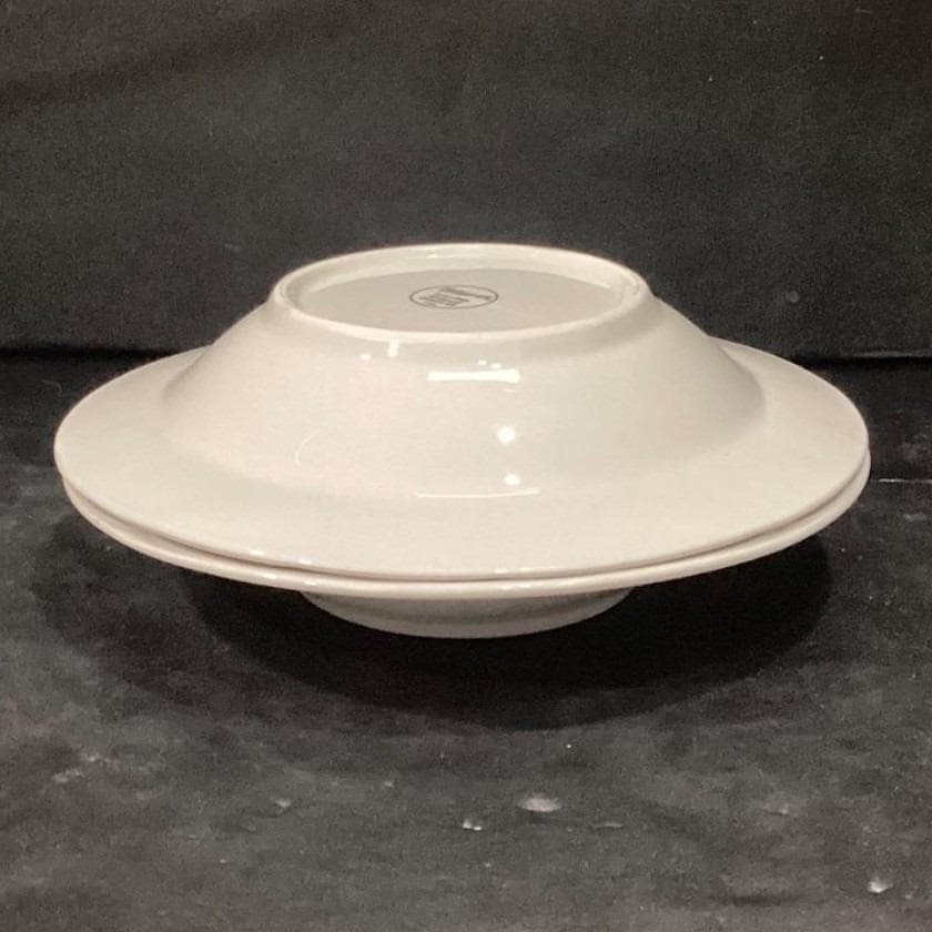 Pfaltzgraff White Scalloped Pasta Bowls, Set of 2, Vtg Henry Ford Museum Design - Thumbnail 11