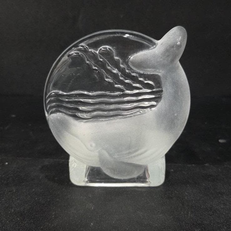 Partylite Orca Whale Tea Light Candle Holder, Frosted Glass Votive, Replacement - Thumbnail 6