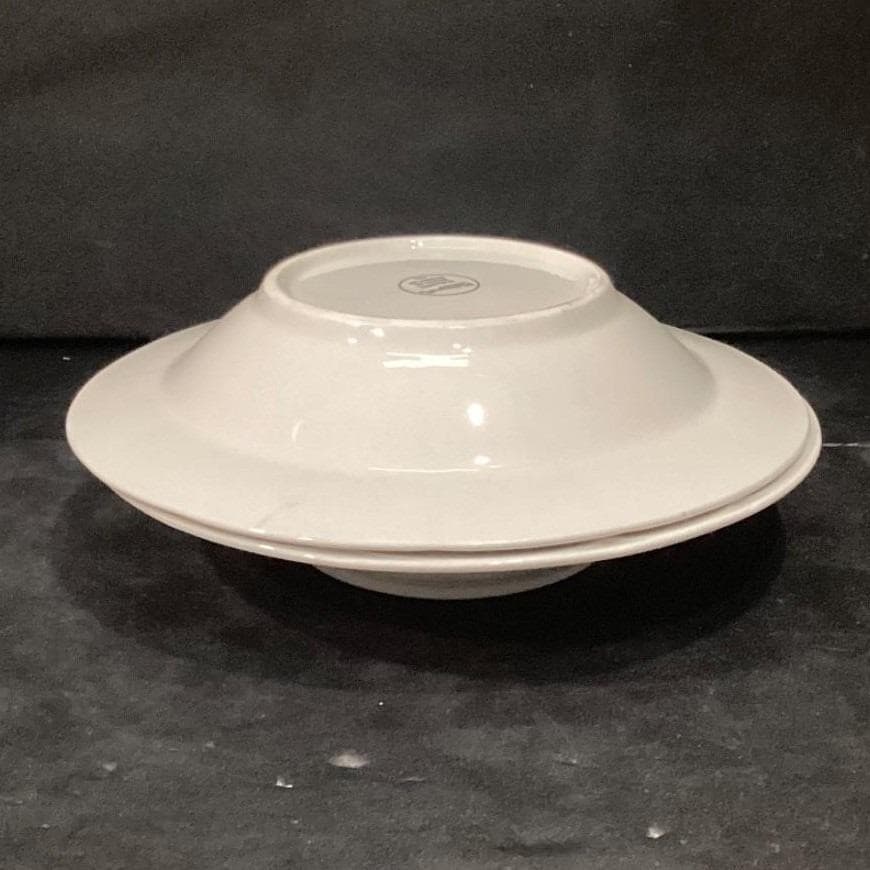 Pfaltzgraff White Scalloped Pasta Bowls, Set of 2, Vtg Henry Ford Museum Design - Thumbnail 10
