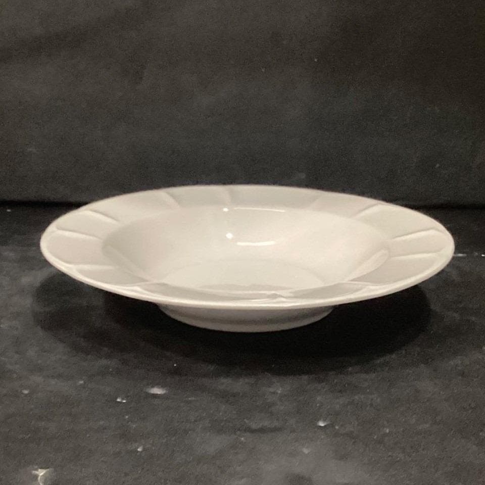 Pfaltzgraff White Scalloped Pasta Bowls, Set of 2, Vtg Henry Ford Museum Design - Thumbnail 8