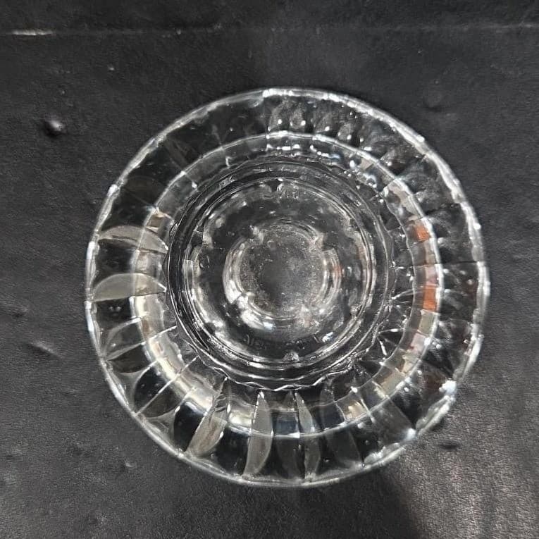 KIG Vintage Heavy Glass Votive Candle Holder, Taper Candle Holder, Home Decor - Thumbnail 4