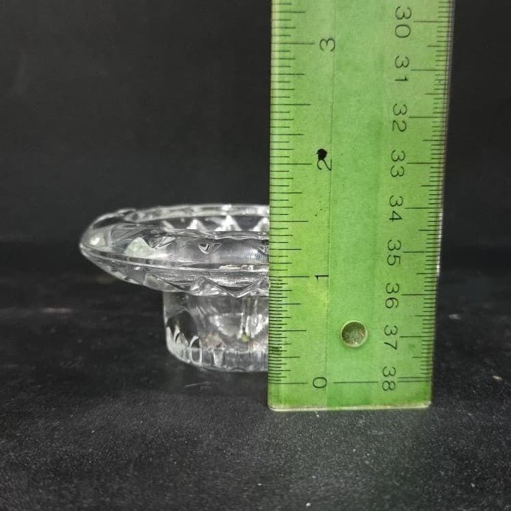 KIG Vintage Heavy Glass Votive Candle Holder, Taper Candle Holder, Home Decor - Thumbnail 6