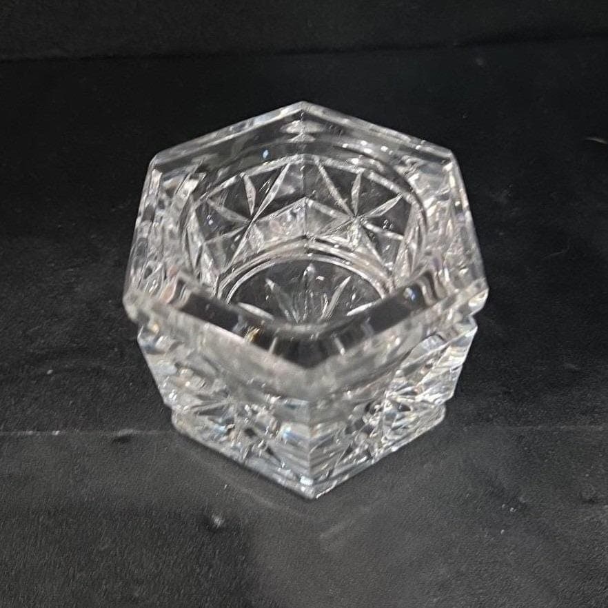 Hexagonal Glass Tealight Candle Holder, Heavyweight Votive, Replacement Decor - Thumbnail 6