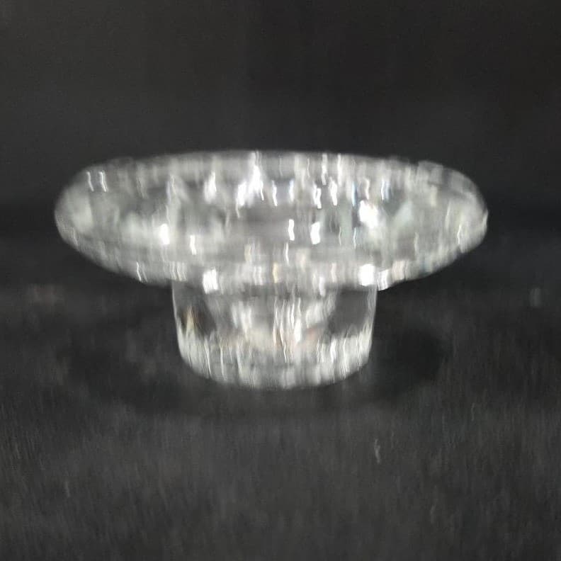 KIG Vintage Heavy Glass Votive Candle Holder, Taper Candle Holder, Home Decor - Thumbnail 7
