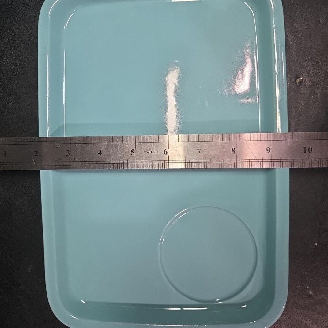 Hall Teal Blue Sandwich Plate & Soup Cup, Set Of 2, Vintage Retro Tableware - Thumbnail 12