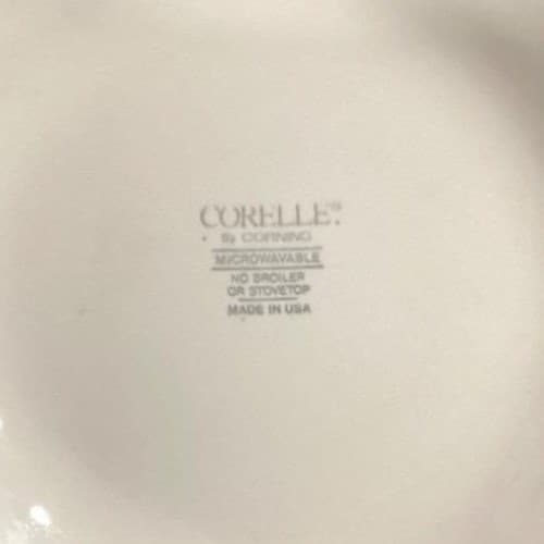 Corelle English Breakfast Bread & Butter Plates, Set of 4, Vtg Vitrelle Dishes - Thumbnail 5