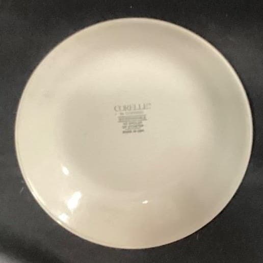 Corelle English Breakfast Bread & Butter Plates, Set of 4, Vtg Vitrelle Dishes - Thumbnail 4