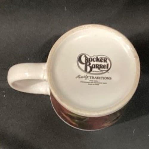 Cracker Barrel Yellow Sunflower Coffee Cups, Set of 2, Family Traditions Mugs - Thumbnail 9