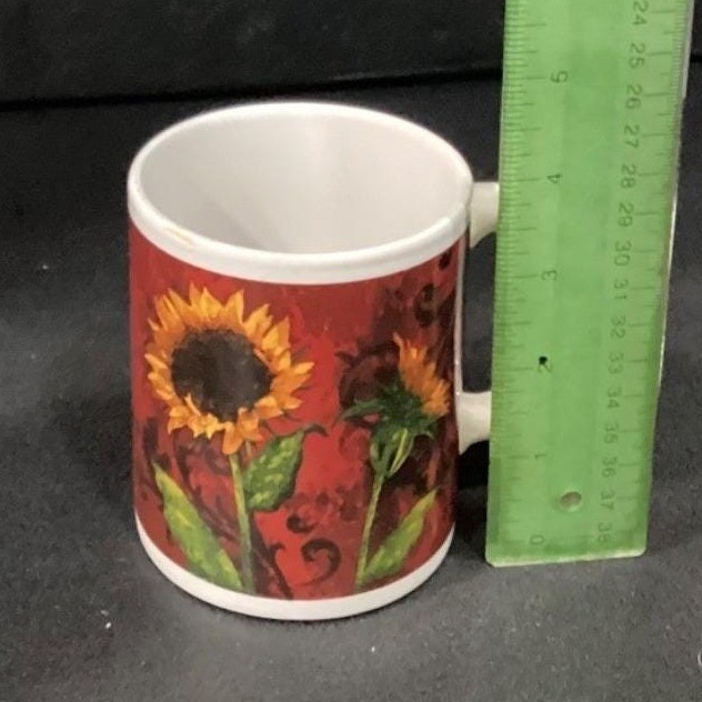 Cracker Barrel Yellow Sunflower Coffee Cups, Set of 2, Family Traditions Mugs - Thumbnail 6