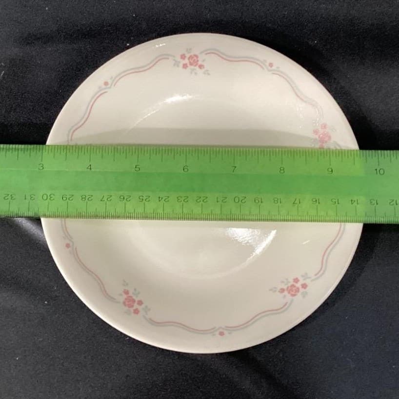 Corelle English Breakfast Bread & Butter Plates, Set of 4, Vtg Vitrelle Dishes - Thumbnail 6