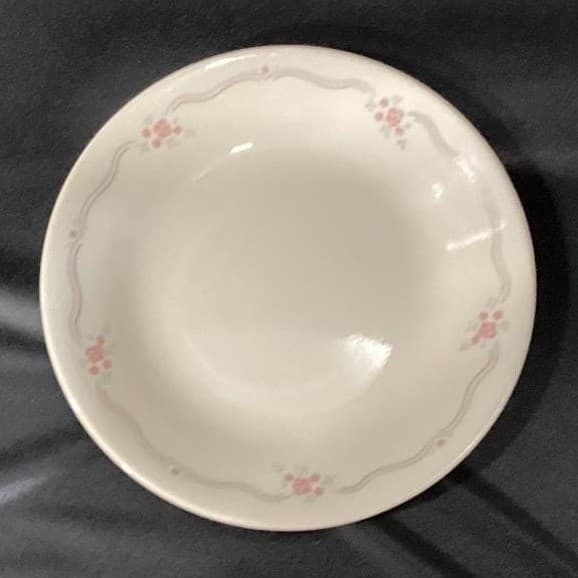 Corelle English Breakfast Bread & Butter Plates, Set of 4, Vtg Vitrelle Dishes - Thumbnail 3