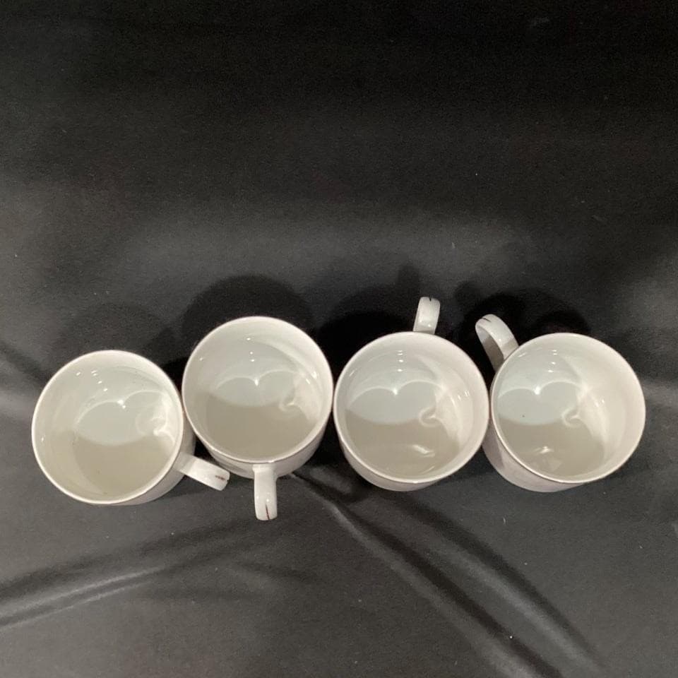 Lynn's Fine China Christmas Pines Coffee Cups, Set of 4, Holiday Mugs, Drinkware - Thumbnail 8