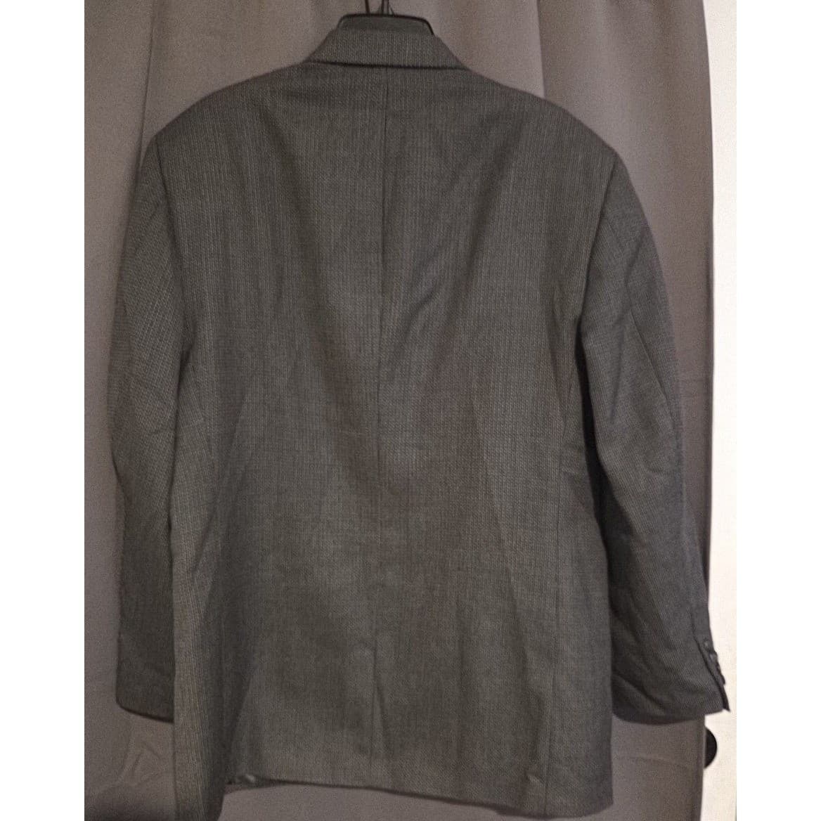 Haggar Collections Charcoal Grey Blazer, Men's 42R, Two Button Sport Coat - Thumbnail 4