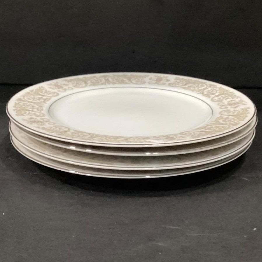 Regal Diamond China Citrus Dinner Plates, Set of 4, Multicolor Floral Tableware - Thumbnail 8